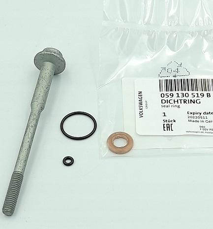 PIERŚCIEŃ WTRYSKIWACZA AUDI A4 3.0TDI 11-