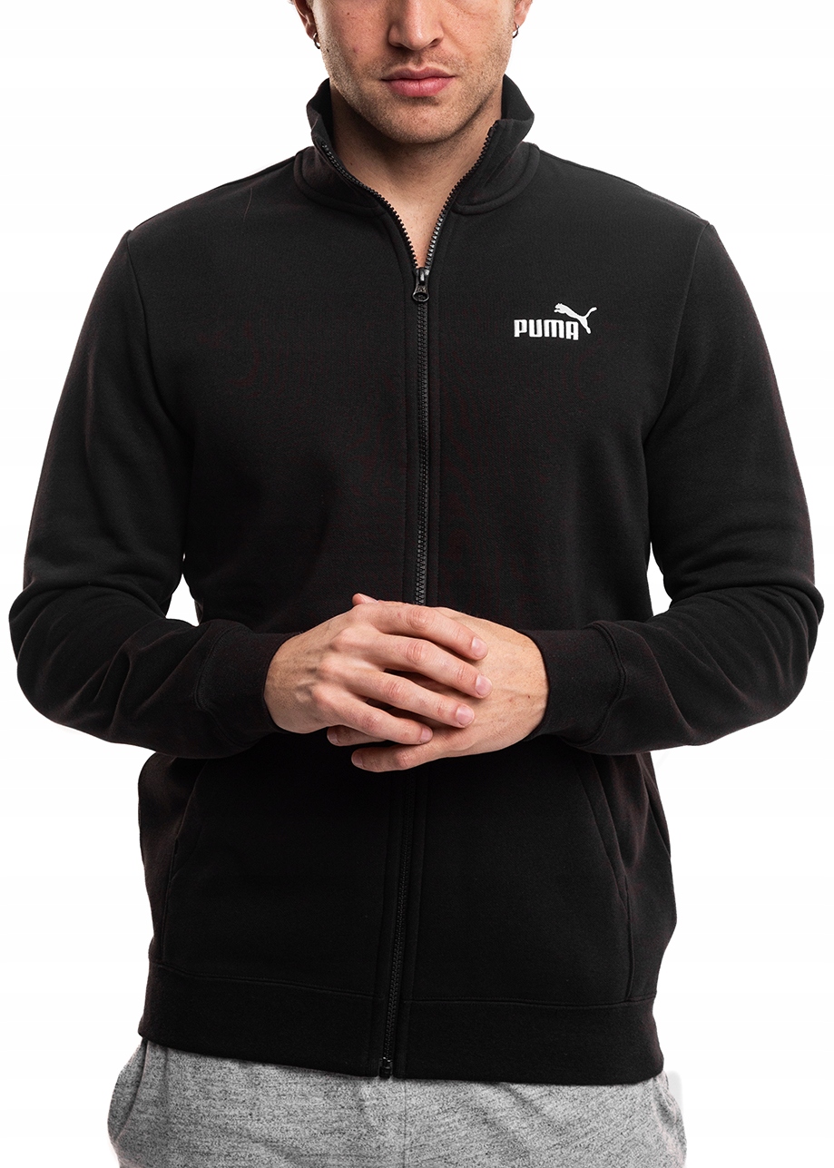 Pánská Mikina Sportovní Puma Roztahovací Tréninková bavlněná mikina vel S