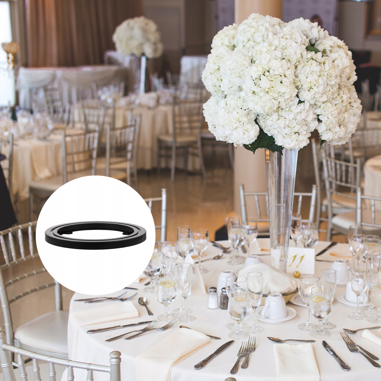 PODSTAWA STOŁU OBROTOWEGO ŁOŻYSKO OBROTOWE Marka bez marki