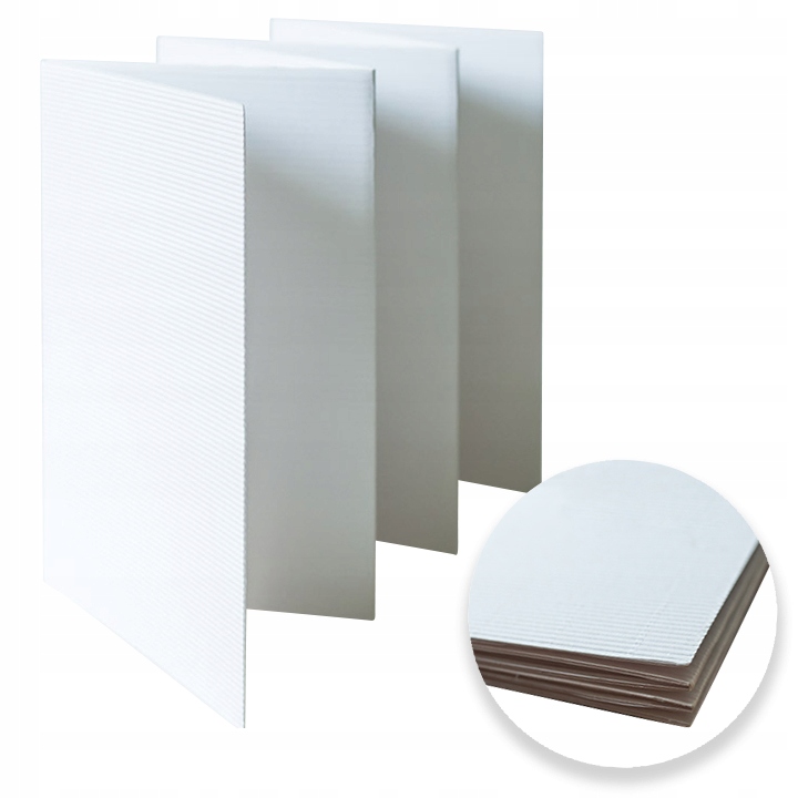 

Album zdjęcia wklejane Harmonijka biały karbowany