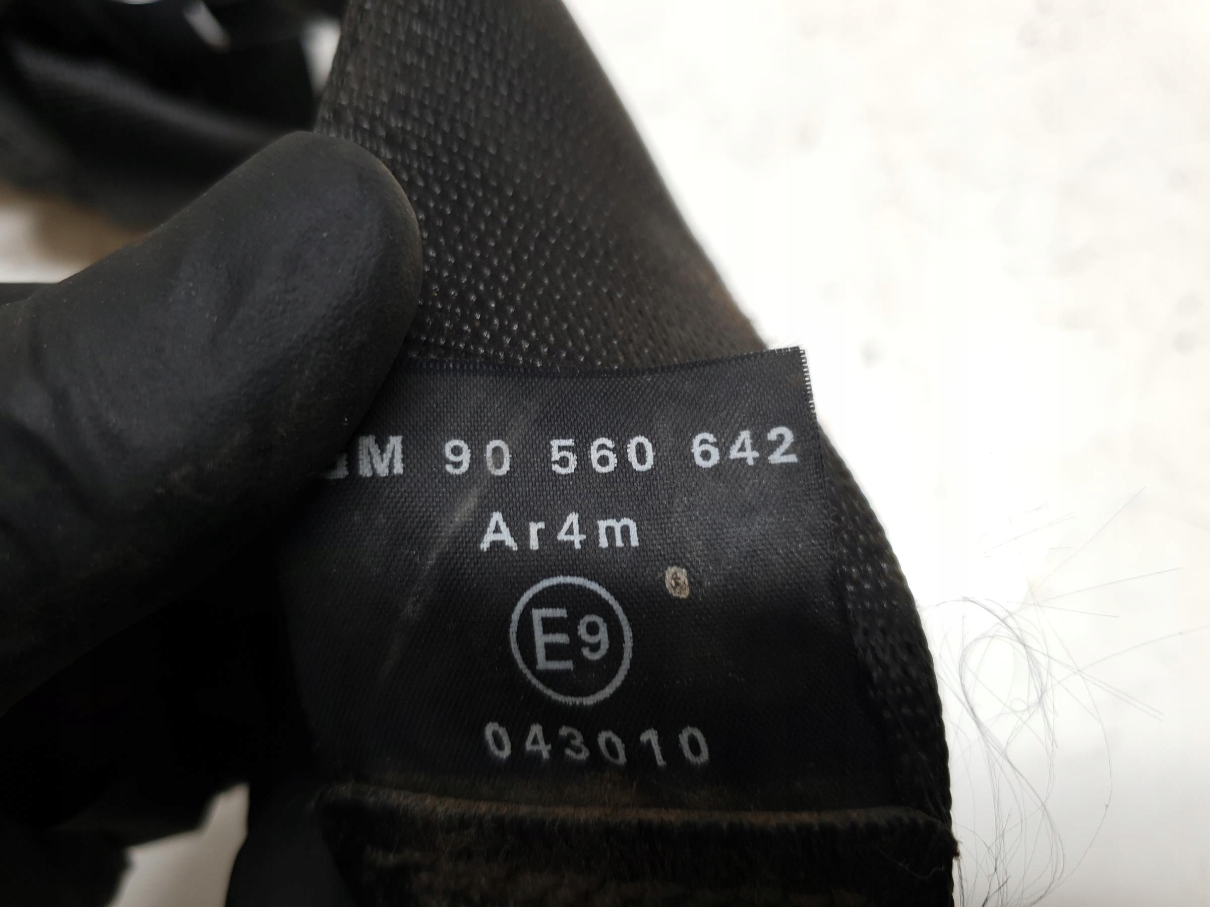 ремень безопасности opel Astra II g