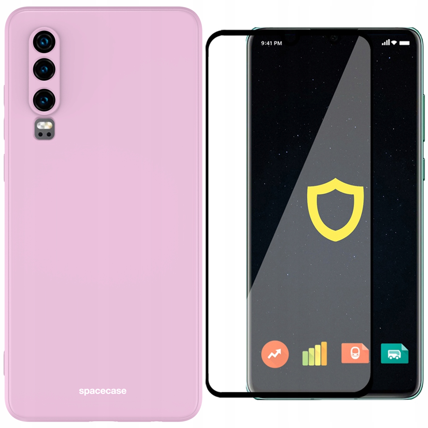 

Etui Case Matowe Spacecase Do Huawei P30 Szkło