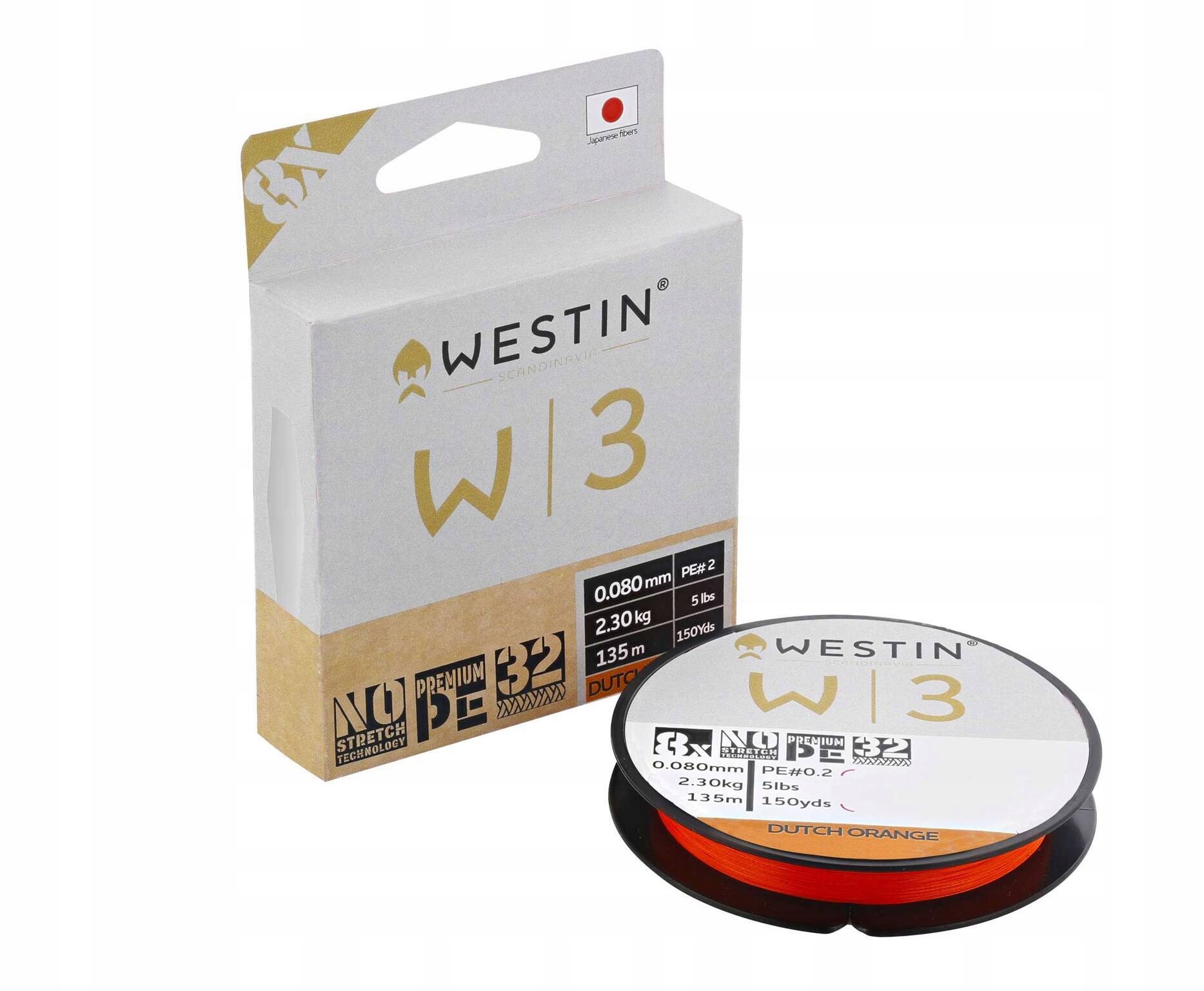 Plecionka Westin W3 8 Braid 0,08mm 135m