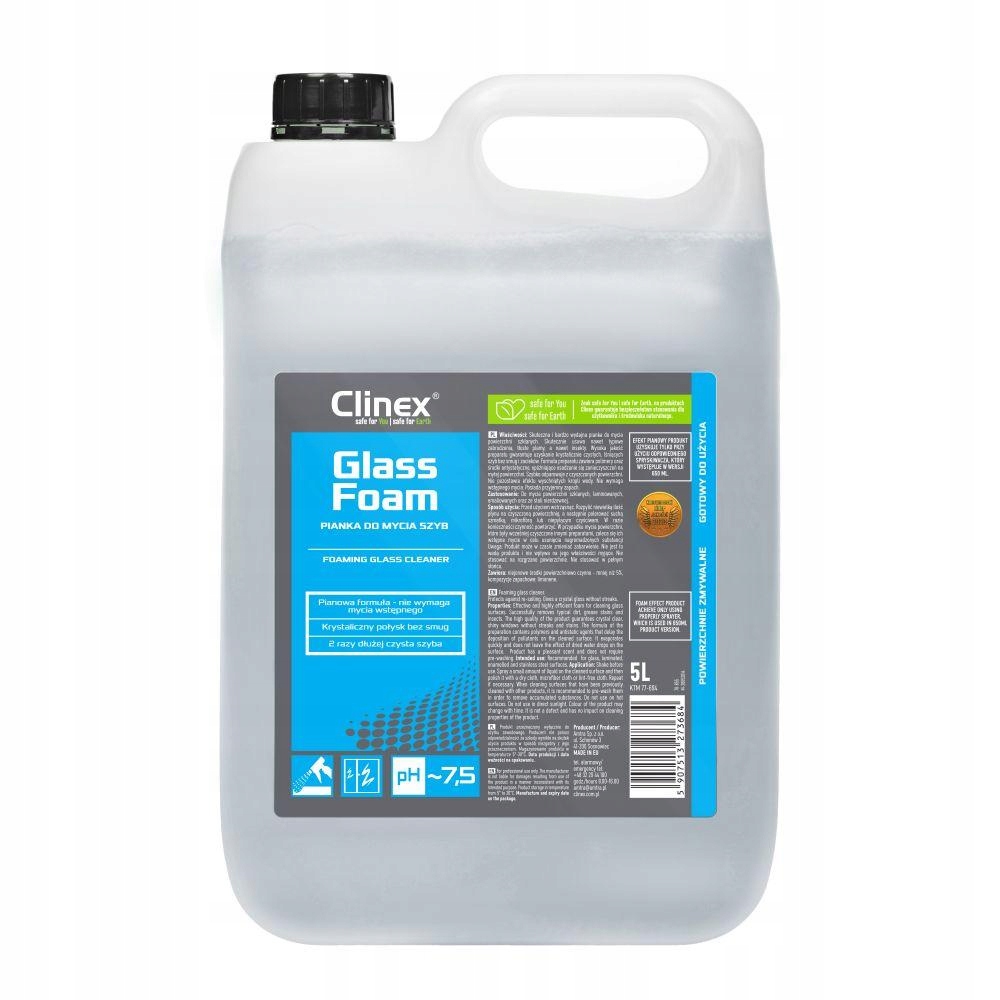 

Clinex Glass Foam 5L Pianka do mycia szyb