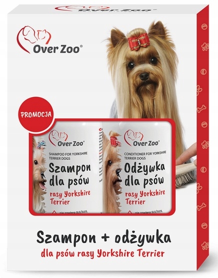 Levně Sada Pro Yorka Šampon A Kondicionér Yorkshire Terier Over Zoo 2X250ML