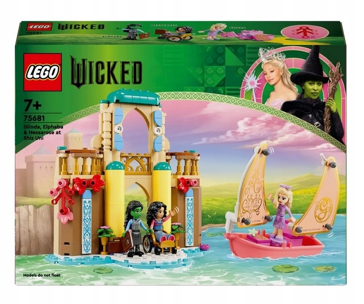 Stavebnice Gllinda Elphaba A Nessarose Na Shiz University 75681 Lego Wicked