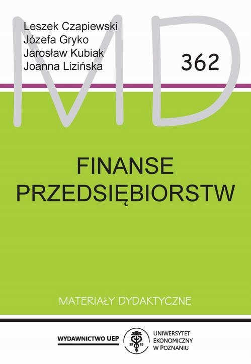 (e-book) Finanse przedsiębiorstw