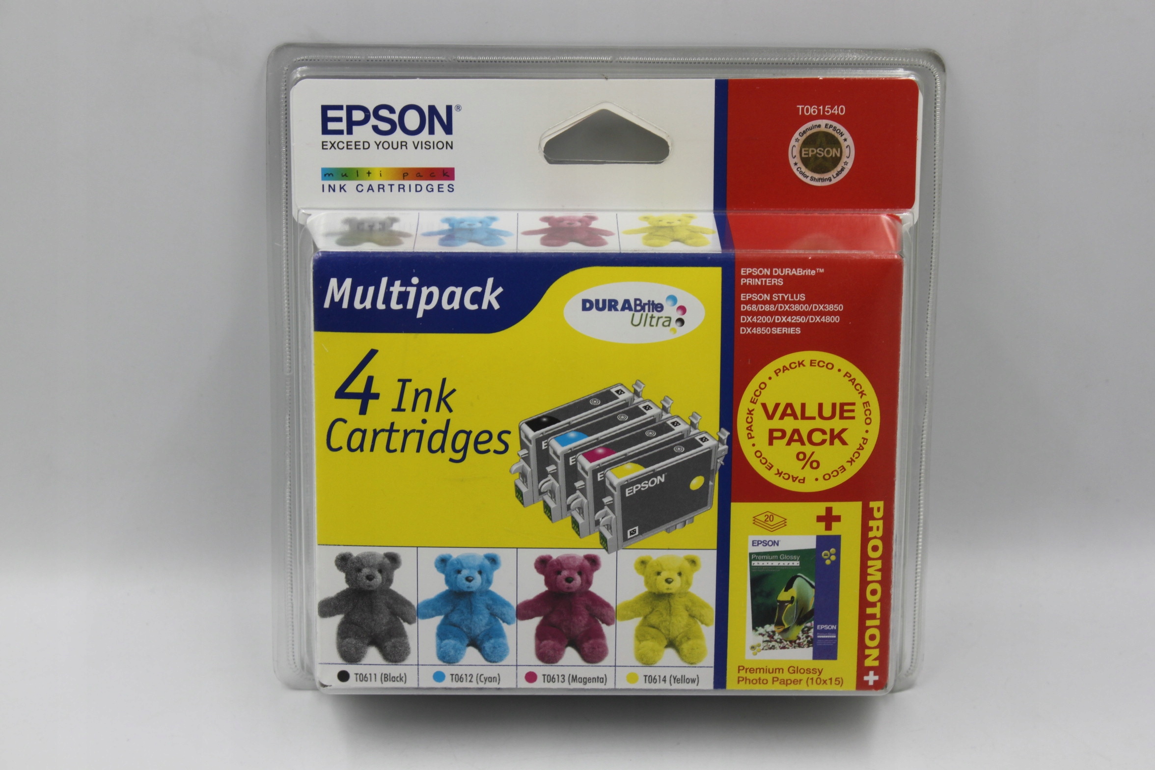 Epson T0615 C13T061540106 Bkcmy 4pack 07 originál