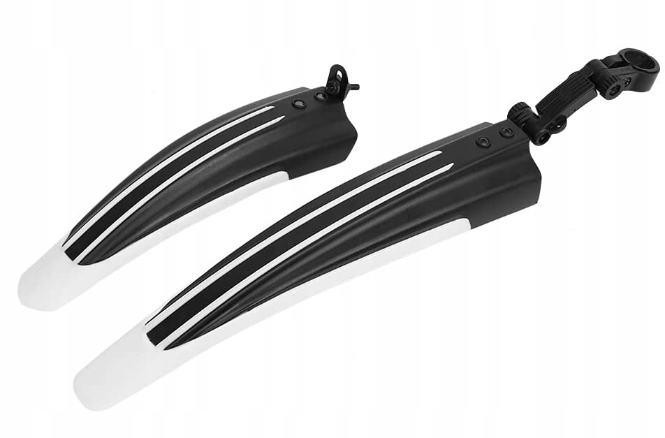 BŁOTNIKI ROWEROWE KOMPLET 2 SZT MTB 24-26 biały Marka Korbi