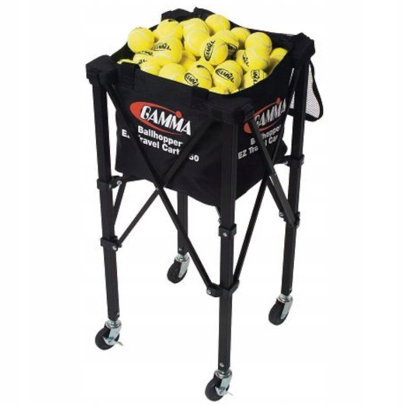 Vozík na míče Gamma Ez Travel Cart Pro 150 Černý, skládací