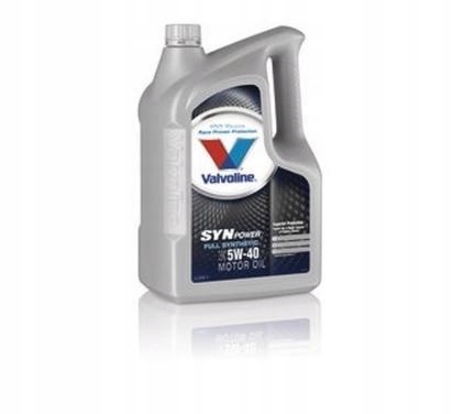 

Syntetyczny Olej Valvoline Synpower 5W40 5L