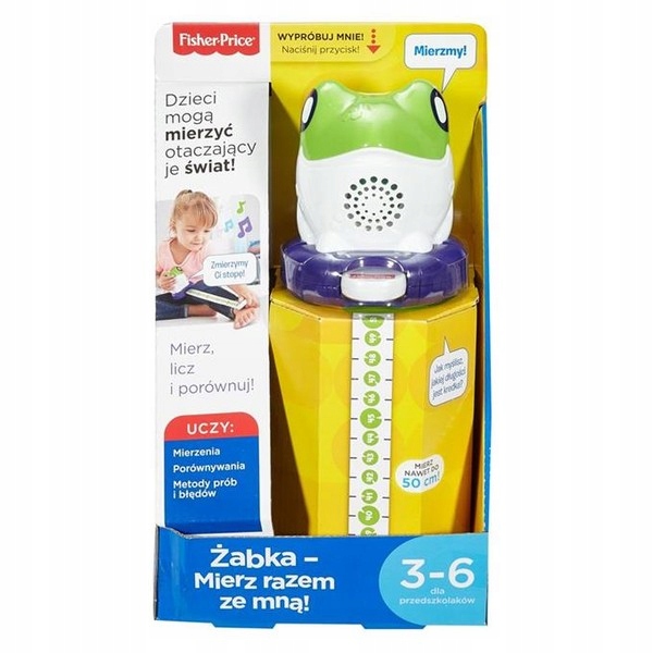 

Żabka Mierz razem ze mną! Fisher Price FLR16