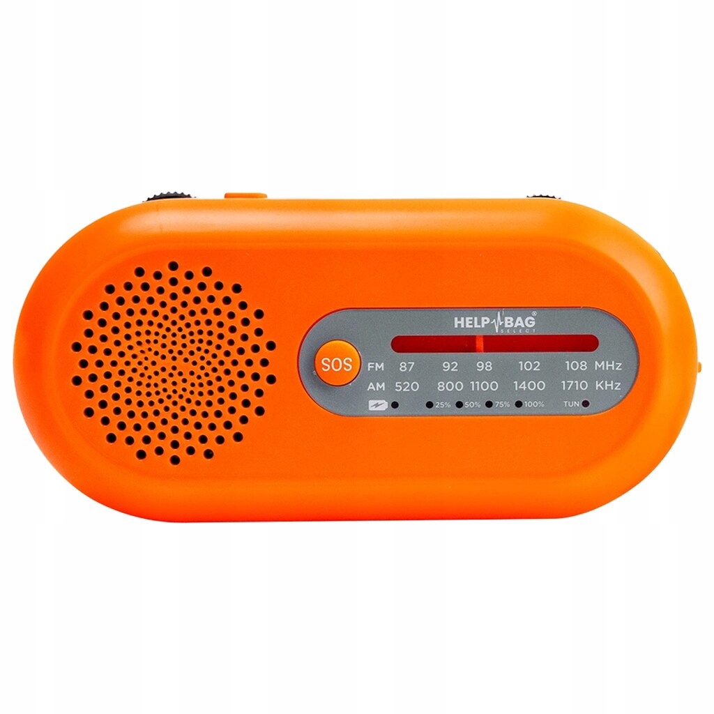 Radio alarmowe z funkcją powerbanku outdoorowe Powerbank Help Bag Power Pro