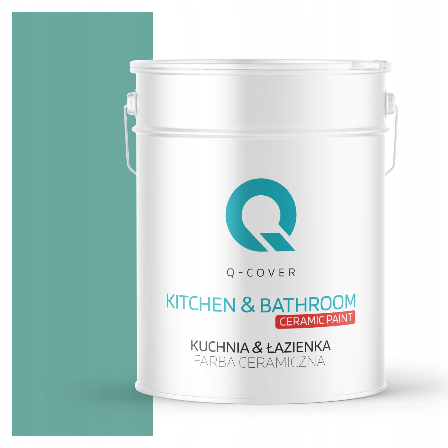 Farba Kúpeľňa Kuchyňa Vodotesná Mätová Tmavá H1533 Hlboká Matná 10 L