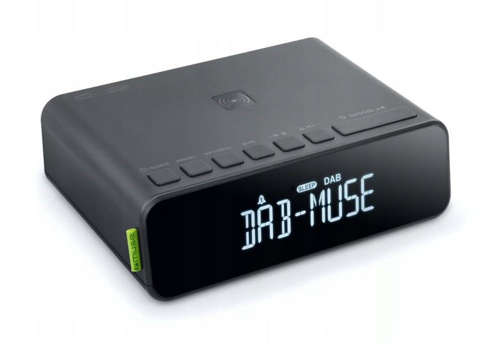 Muse M-175DBI, Dab /fm rádiobudík s Qi