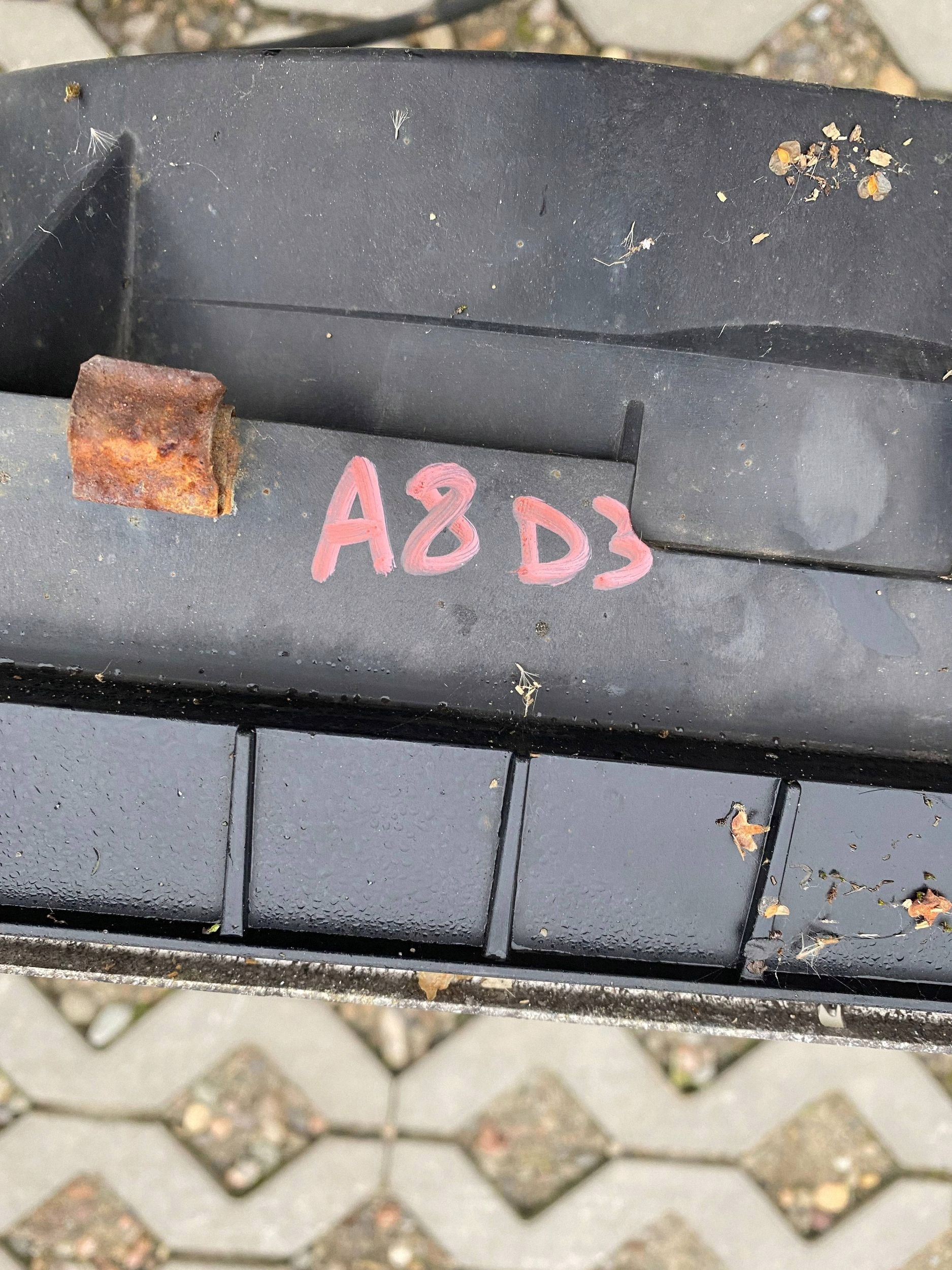 AUDI A8 D3 4E chladič vody ventilátor 4E0121205H