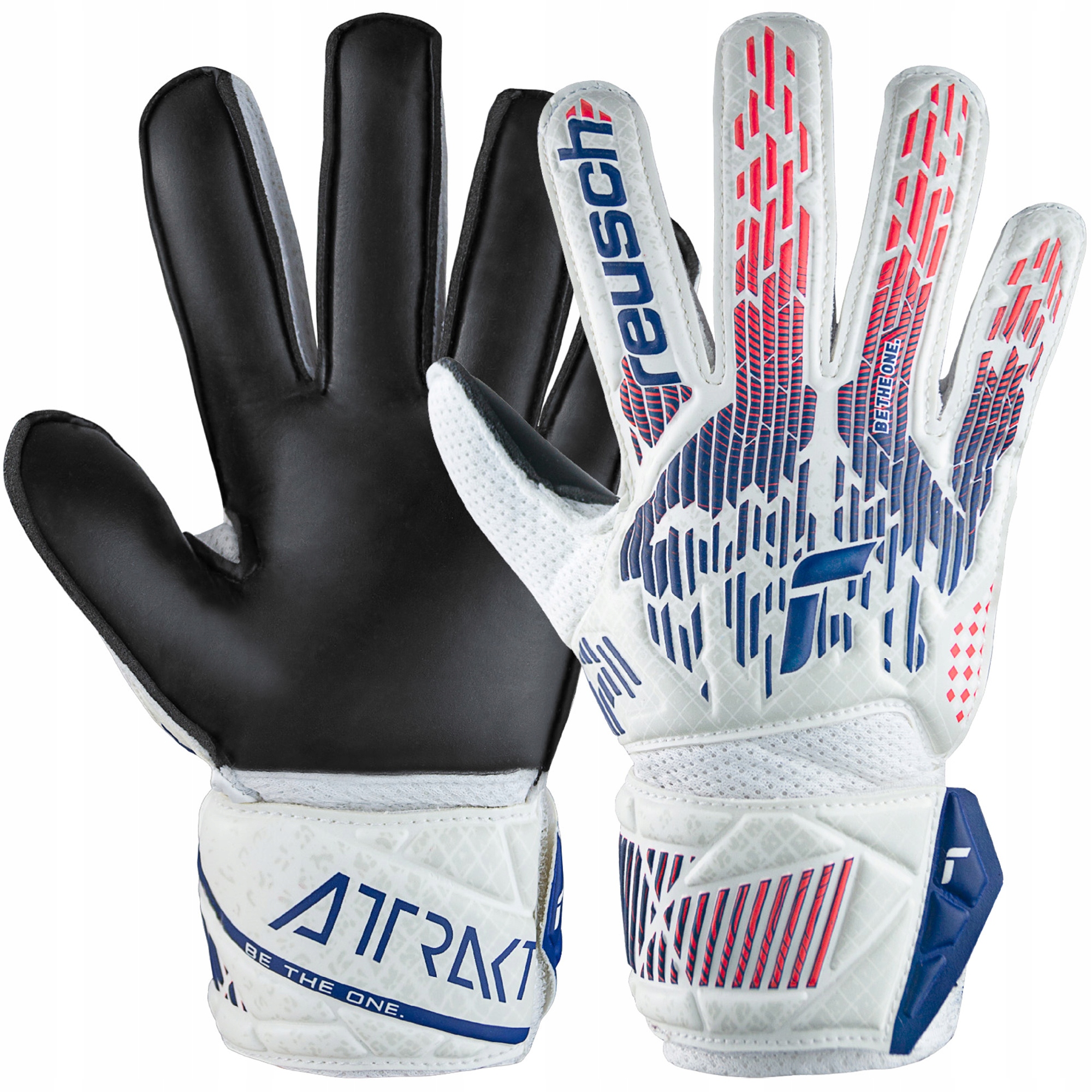 Reusch Rękawice Bramkarskie Attrakt Solid Jr 5472016-8906 R.7