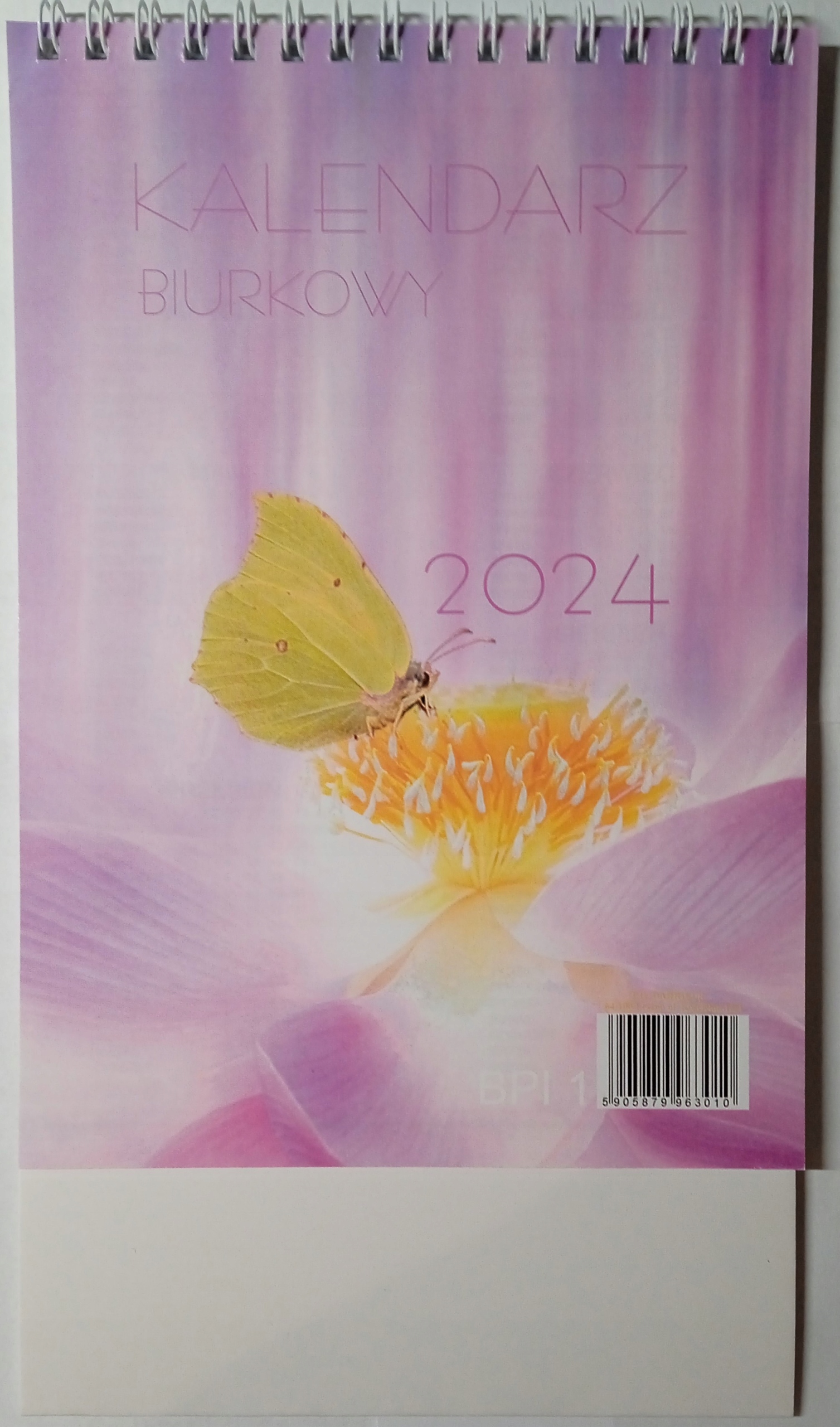 Kalendarz Biurkowy 2024 Stojący Pionowy Bpi