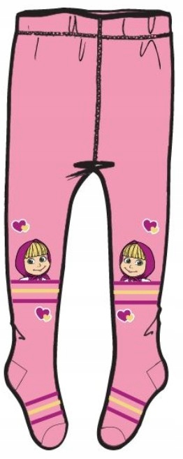 

Rajstopki dziecięce Masza i Niedźwiedź 122/128