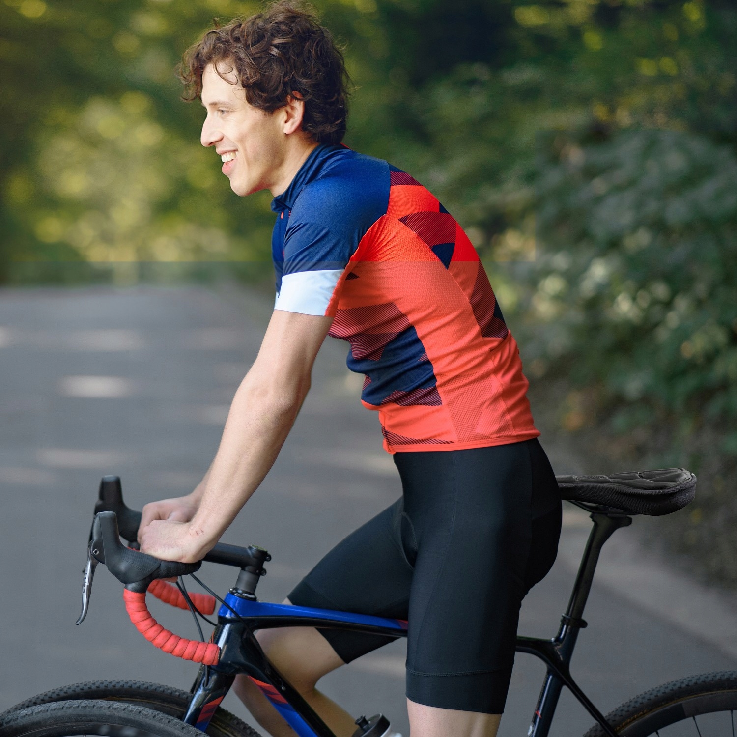 NAKŁADKA NA SIODEŁKO ROWEROWE POKROWIEC PIANKOWY Długość 280 mm