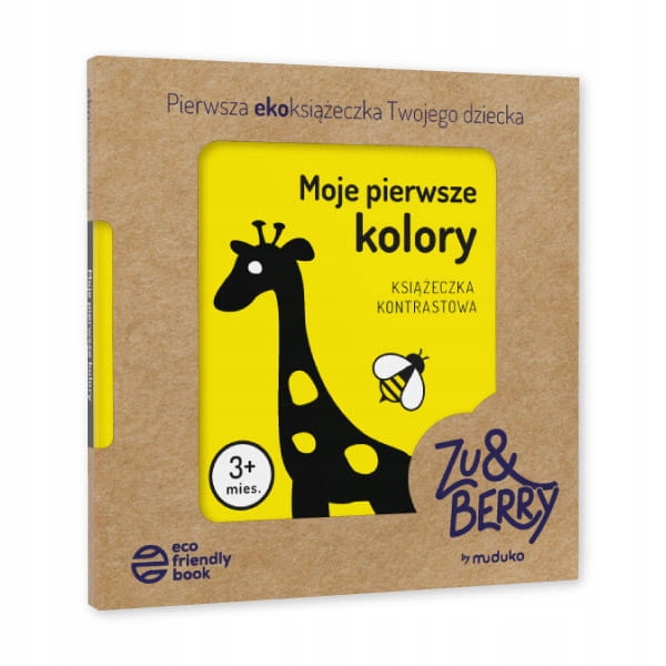 MOJE PIERWSZE KOLORY. KSIĄŻECZKA KONTRASTOWA