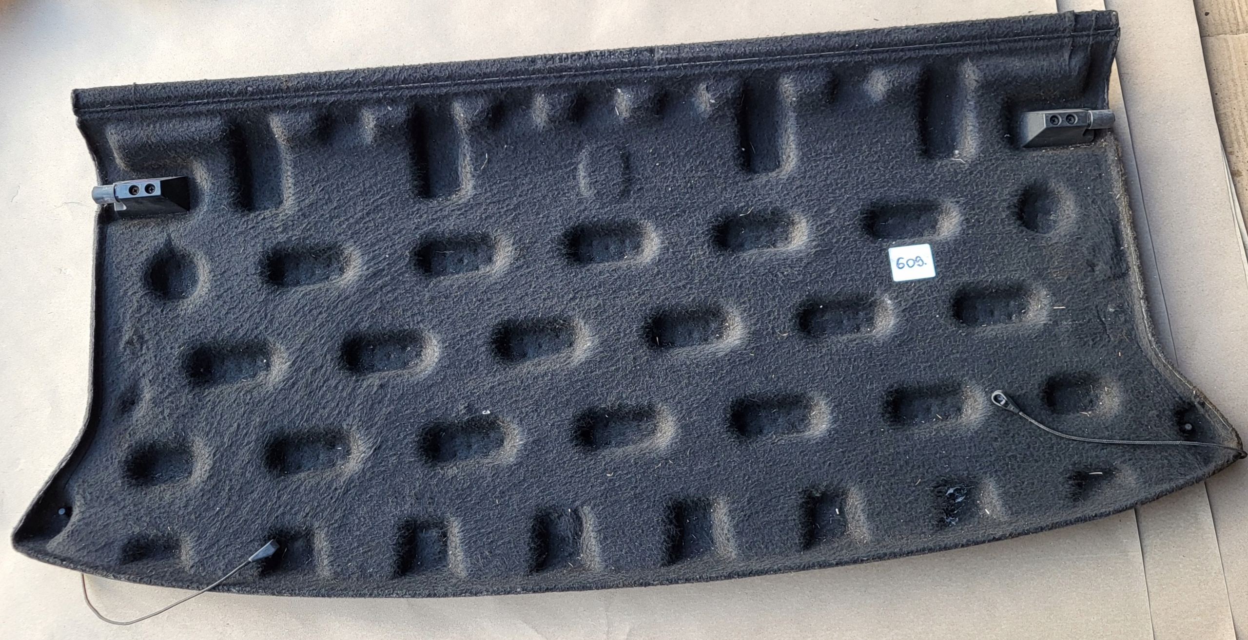 rear plato boot SEAT IBIZA III 6L black original
