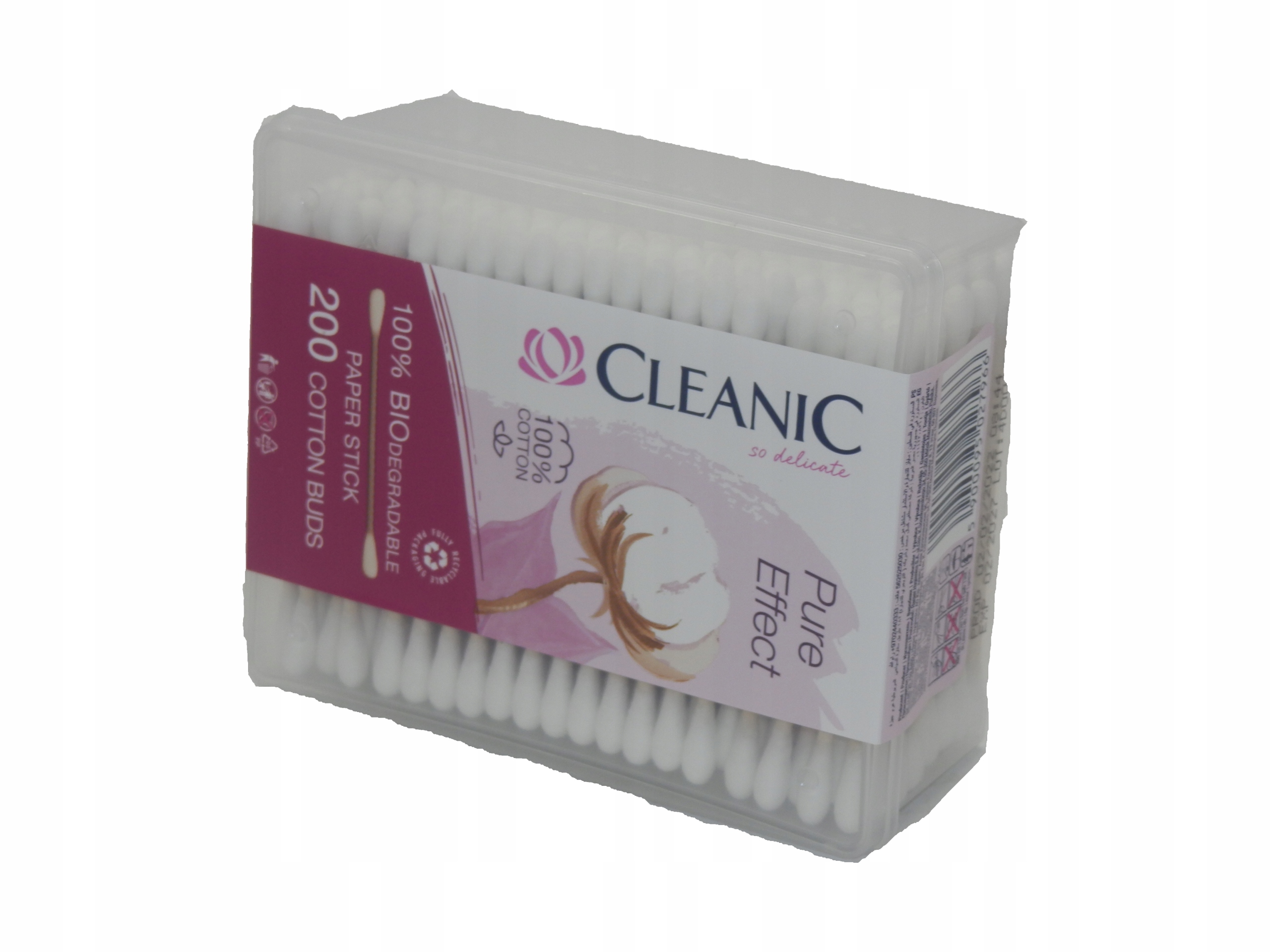 

Cleanic Pure Effect Patyczki higieniczne 200szt