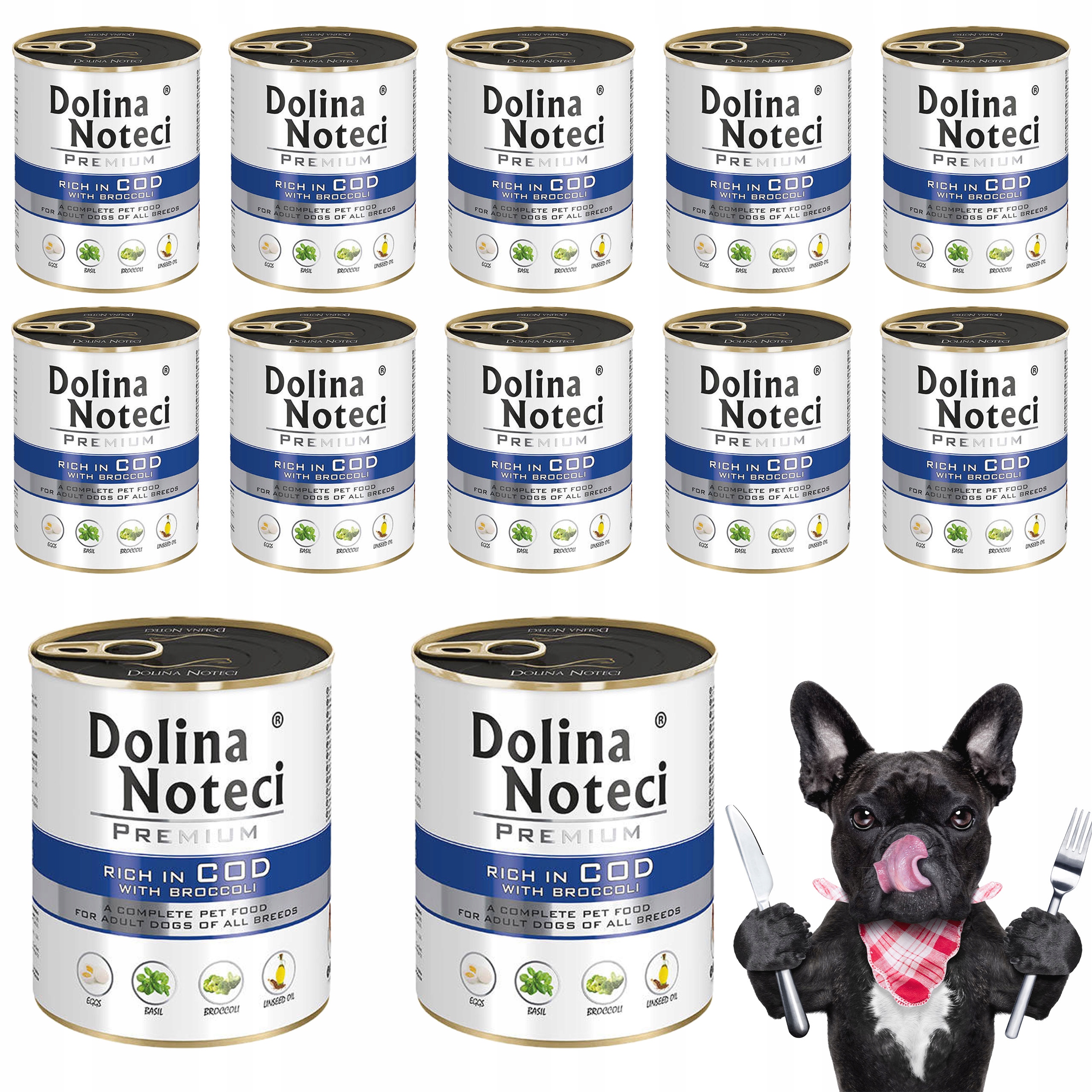 Levně Dolina Noteci Premium Krmivo pro psy Příčesek 12 x 800 g