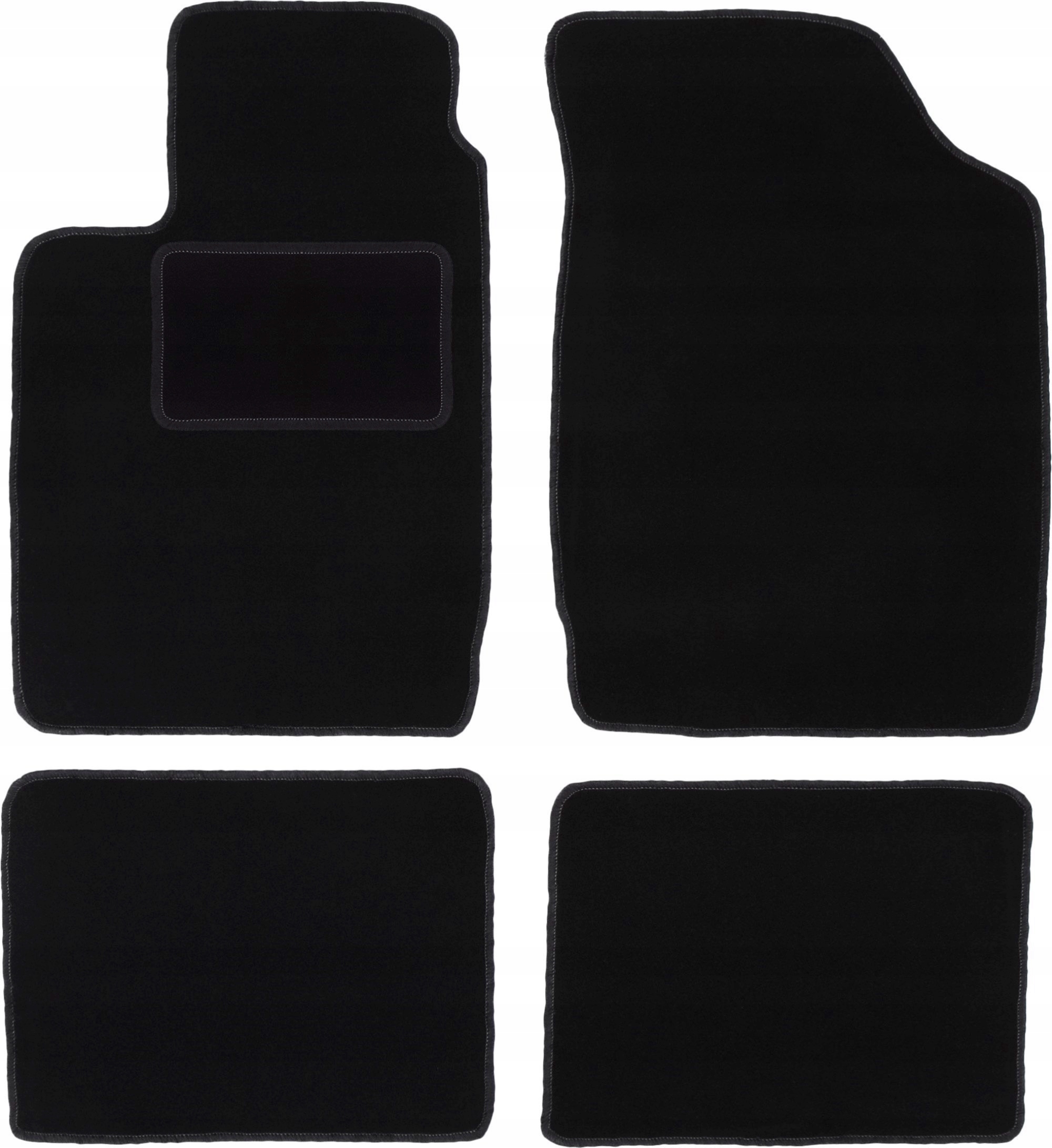 Велюровые коврики велюровые 4 Эл.