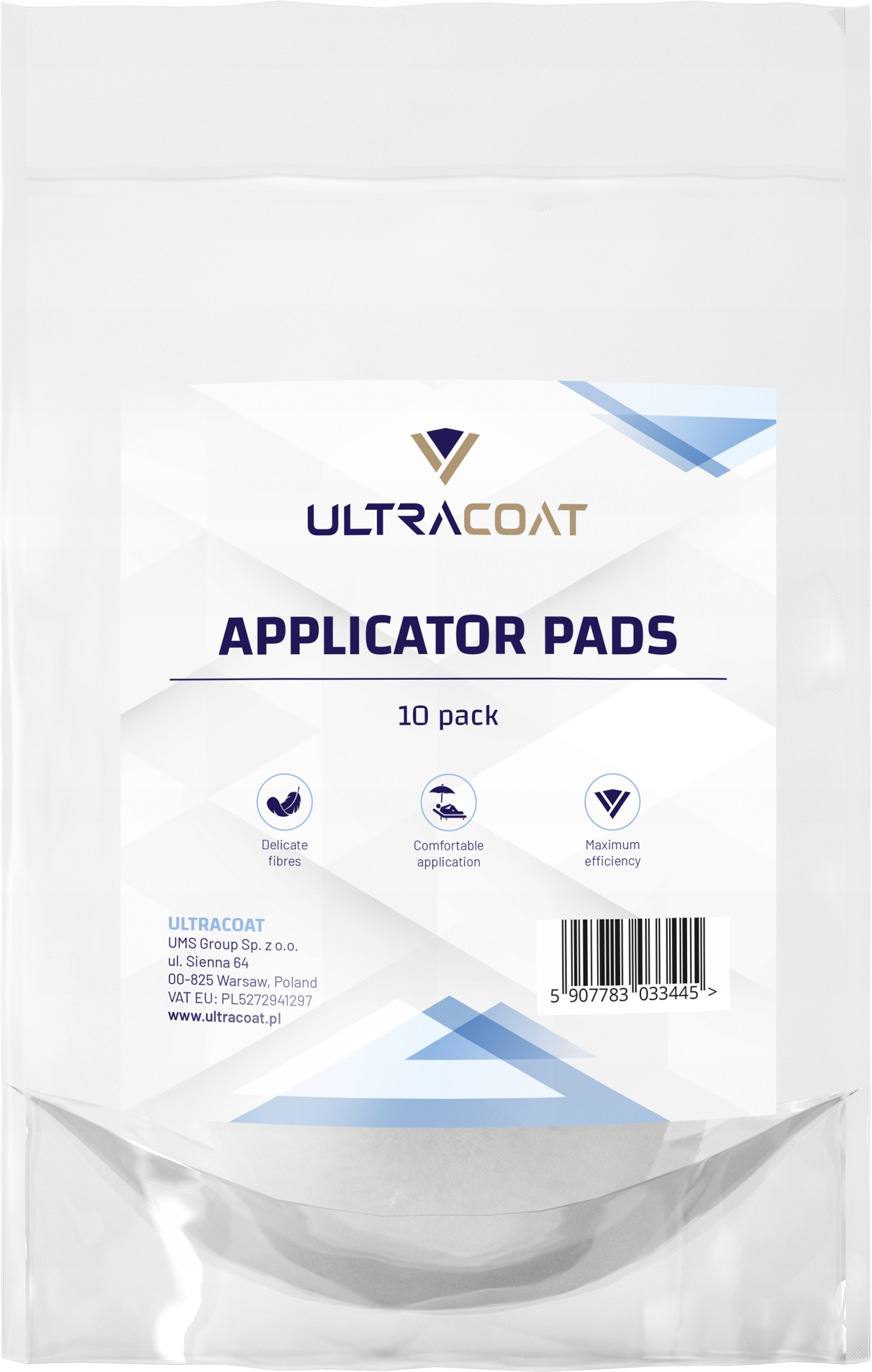 ULTRACOAT _ APPLICATOR PADS 10 SZT – DELIKATNE APLIKATORY DO POWŁOK