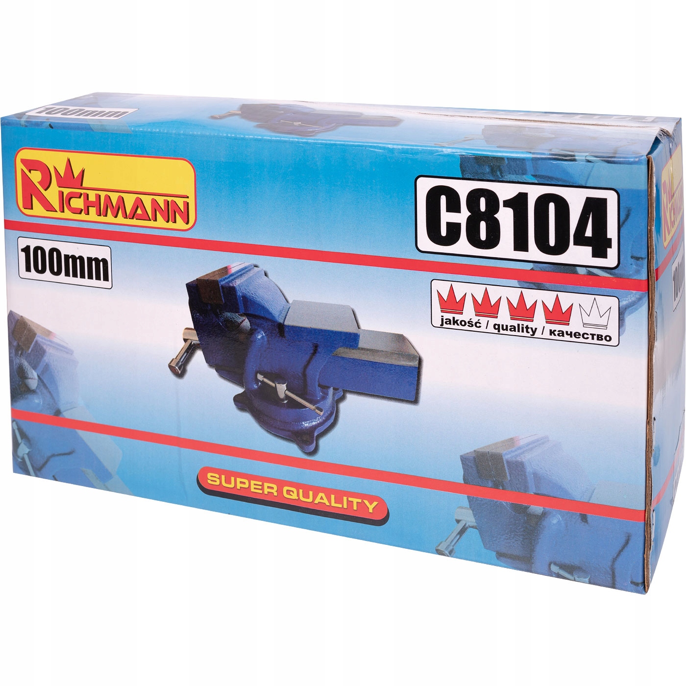 IMADŁO ŚLUSARSKIE STOŁOWE OBROTOWE 100MM RICHMANN Kod producenta C8104