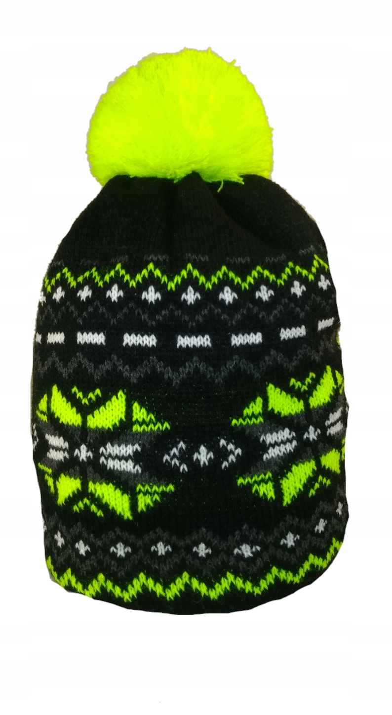 

Czapka Zimowa Ciepła Kolorowa Modna Stylowa Skate