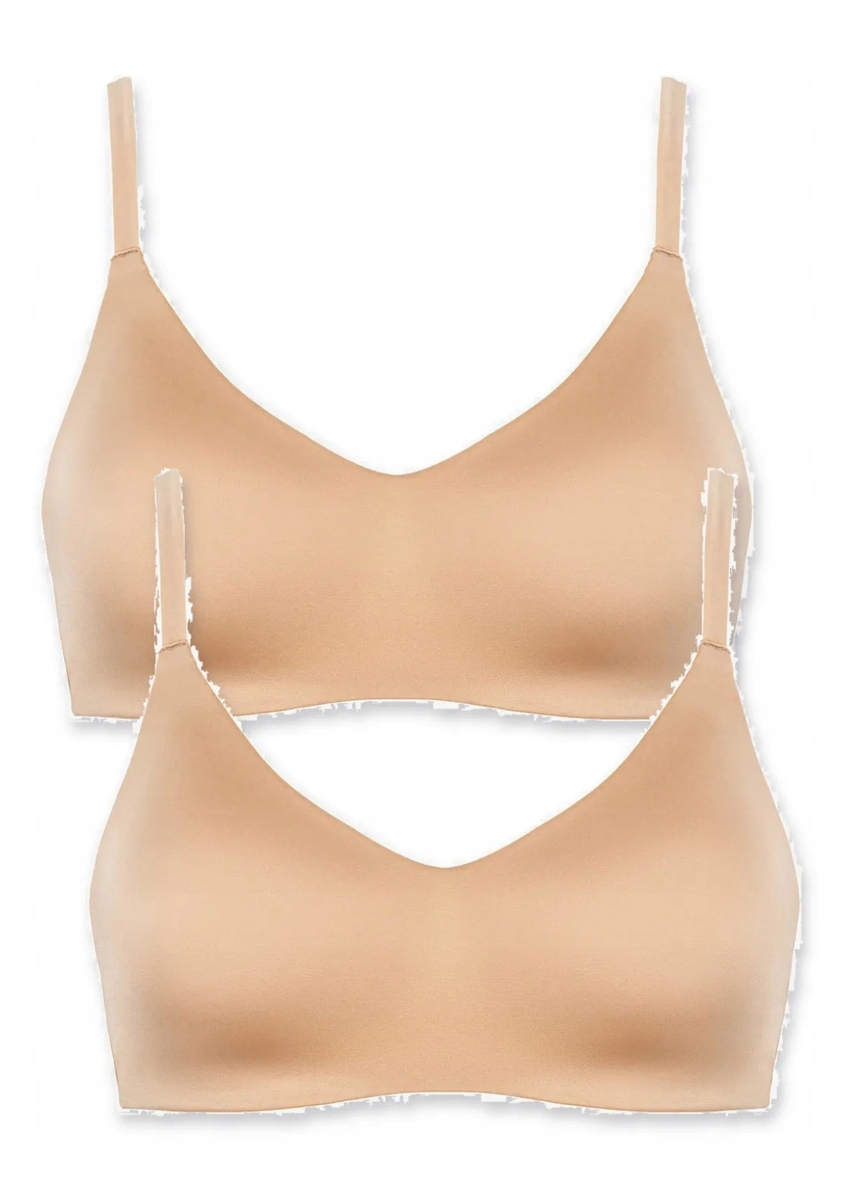 Lormar Active Ultrashine podprsenka z mikrovlákna 2 ks hnědá XL