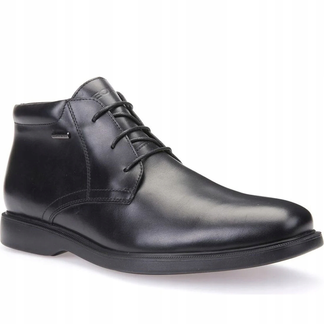 Geox Černá pánská kotníková obuv Geox Brayden 2fit