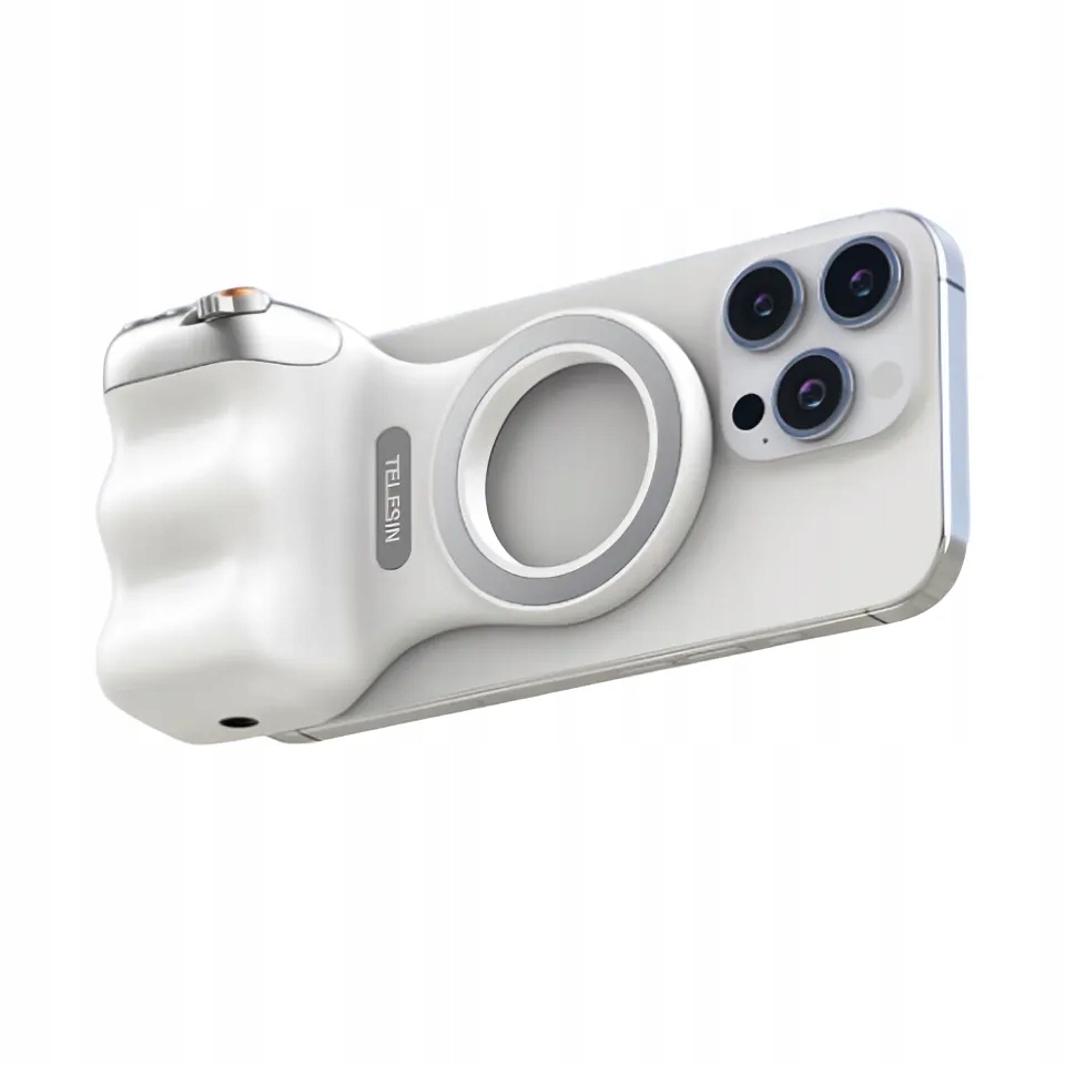 Uchwyt Telesin Magnetyczny to Telefon MagSafe funkcją migawki Bluetooth