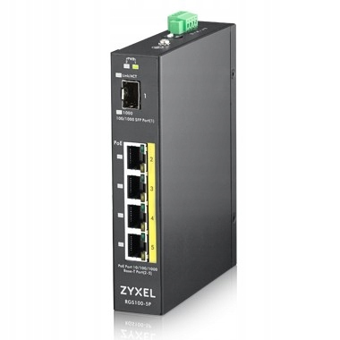 Zyxel RGS100-5P Switch Unmanaged PoE Sfp