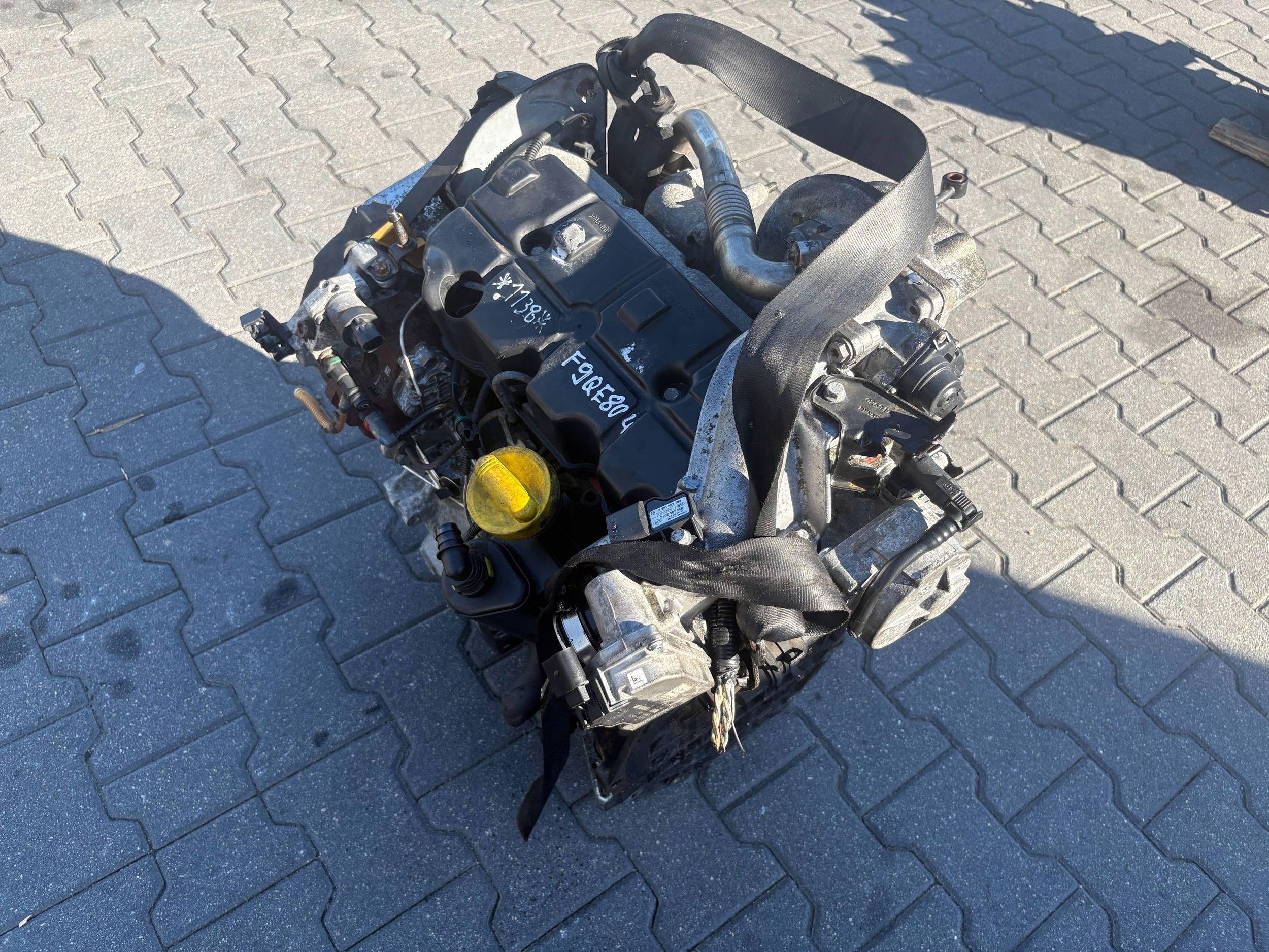 Двигатель 1.9 F9QE804 renault MEGANE II 2008