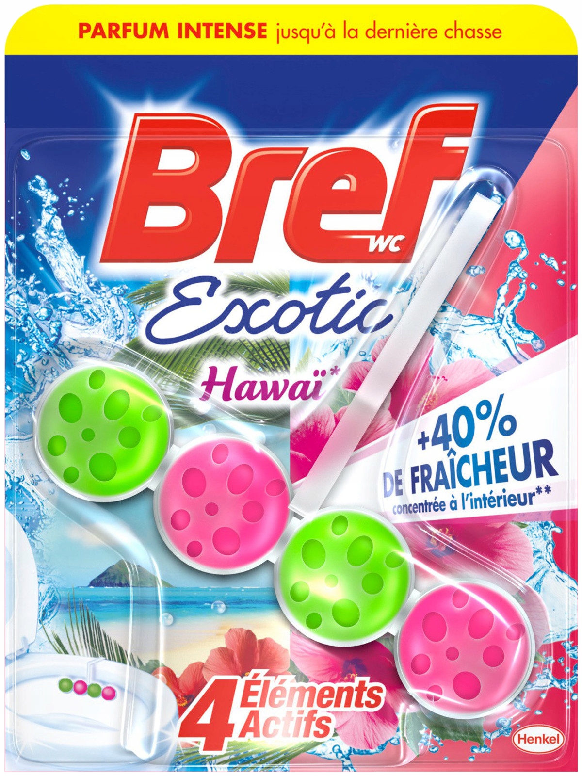 

Bref Exotic Hawaii Zawieszka Kulki do Wc 50g Fr