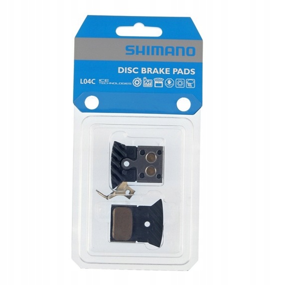 Brzdové destičky Shimano L04C-MF s kovovým chladičem