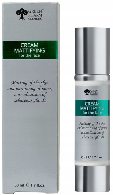 Green Pharm Cosmetics Cream Mattifying Krém Na Obličej 50 ml