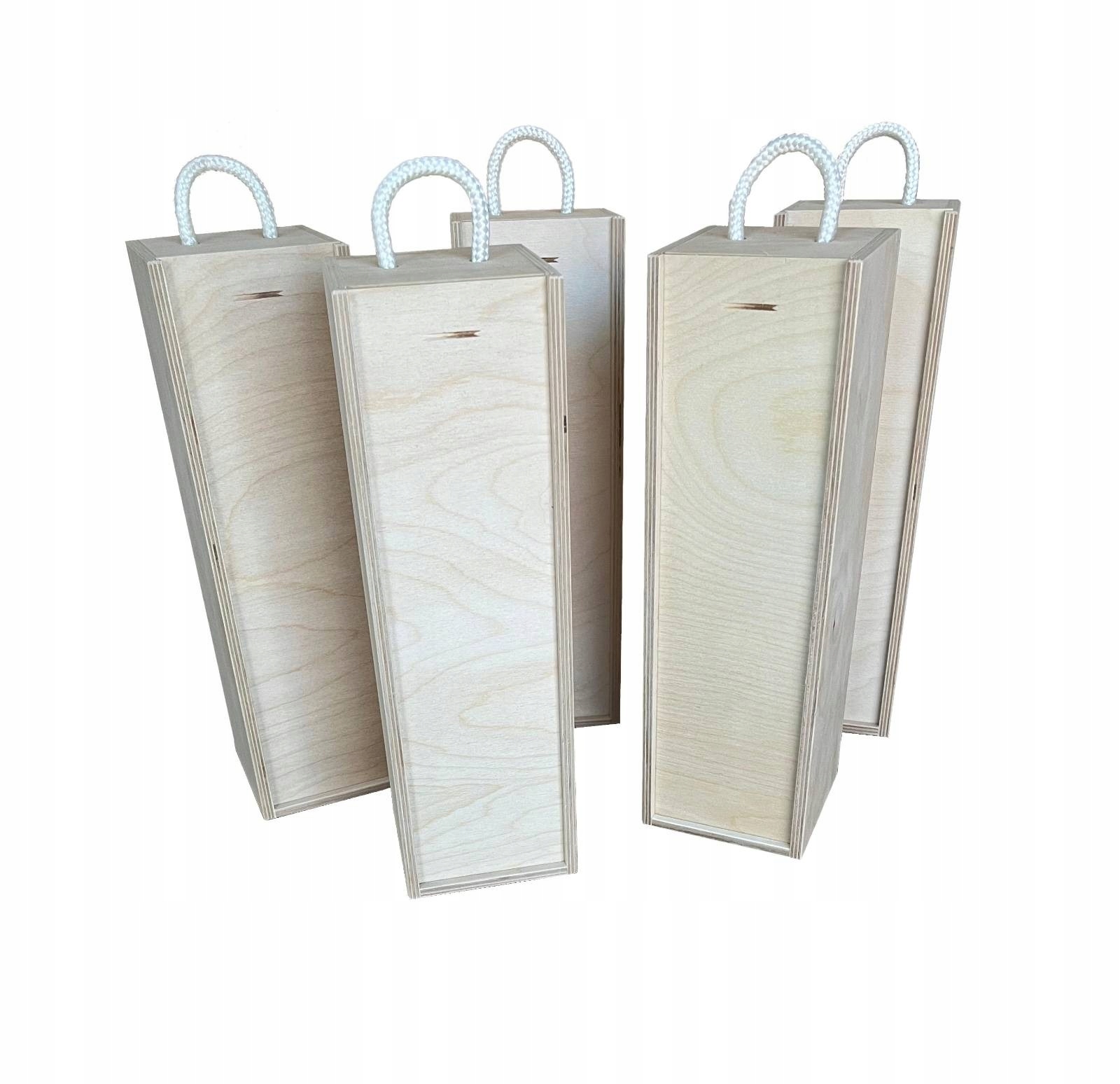 Dřevěná Krabička Na Víno Dárek Decoupage Set 20 Ks