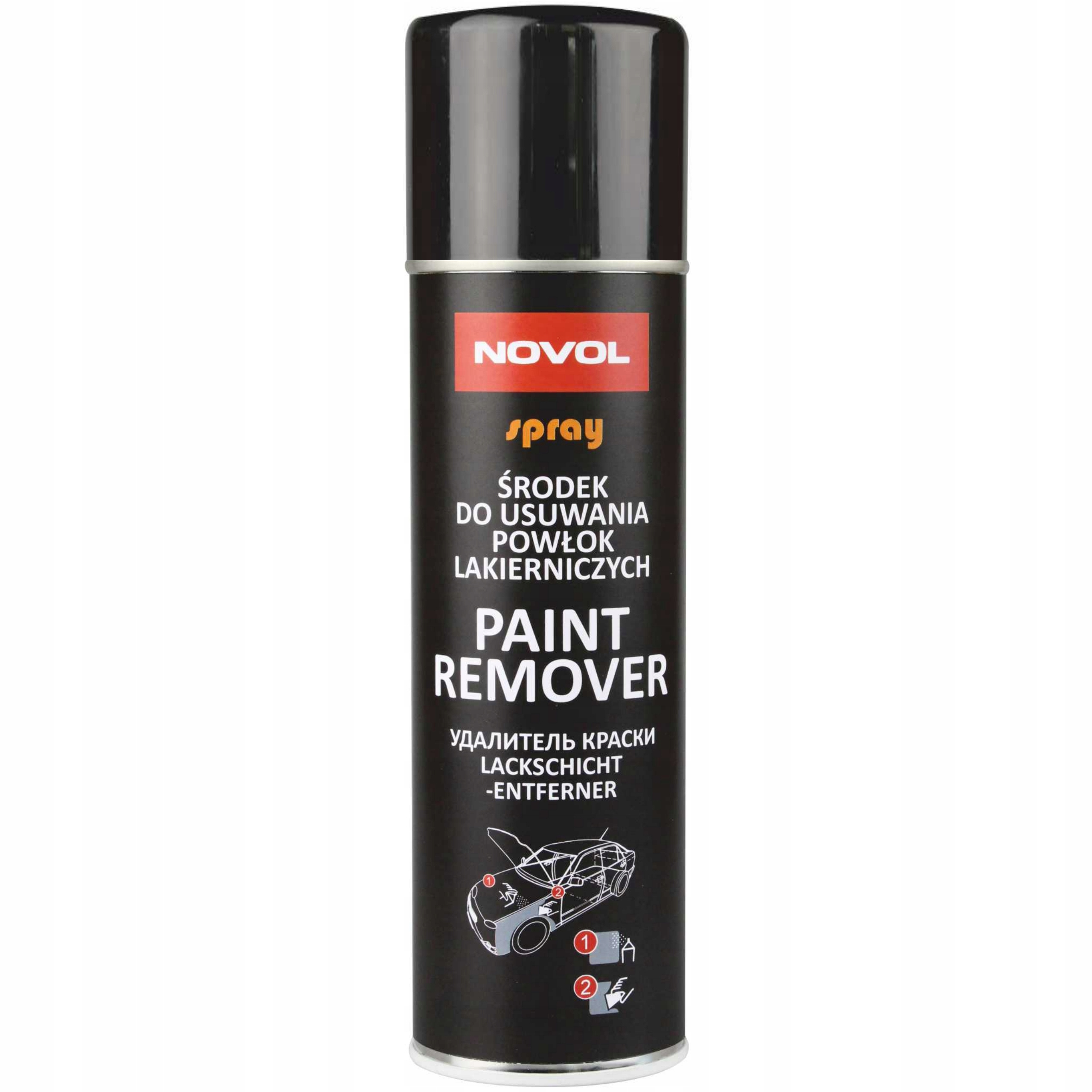 Środek do usuwania powłok lakierniczych Novol Paint Remover Spray 400ml