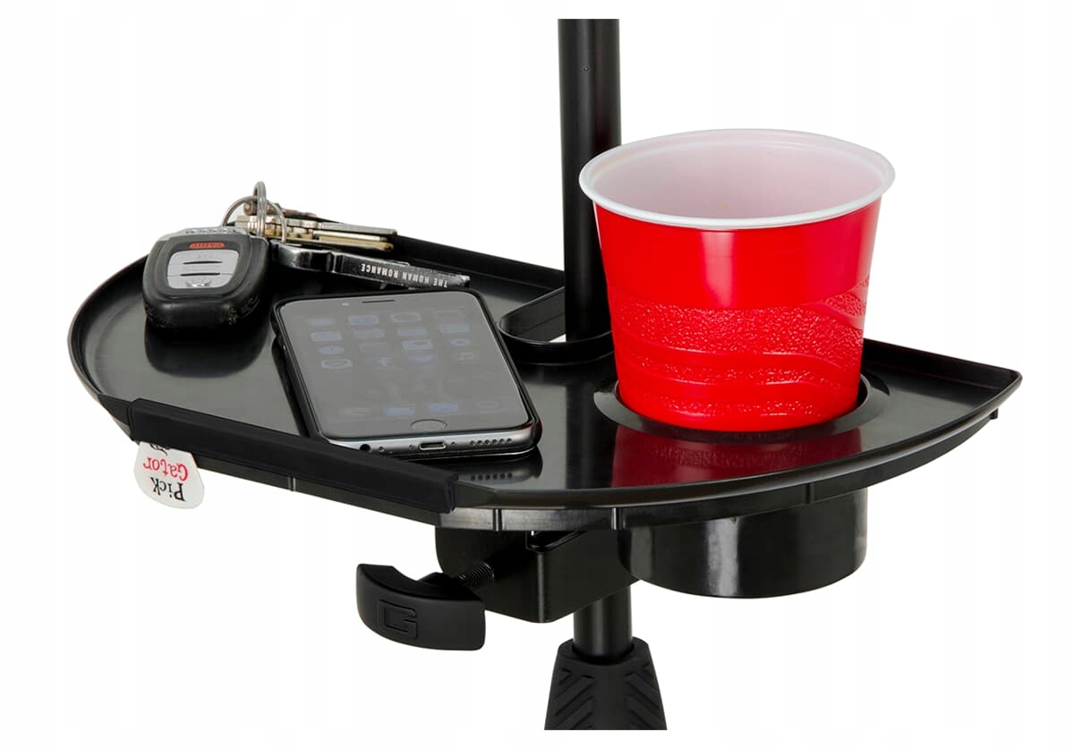 GATOR FRAMEWORKS MICSTAND ACCESSORY TRAYDRINK HOLD Model GFW-MICACCTRAY