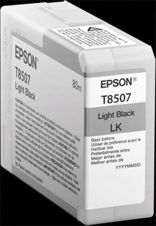 Epson cartridge T8507 light black (80ml)