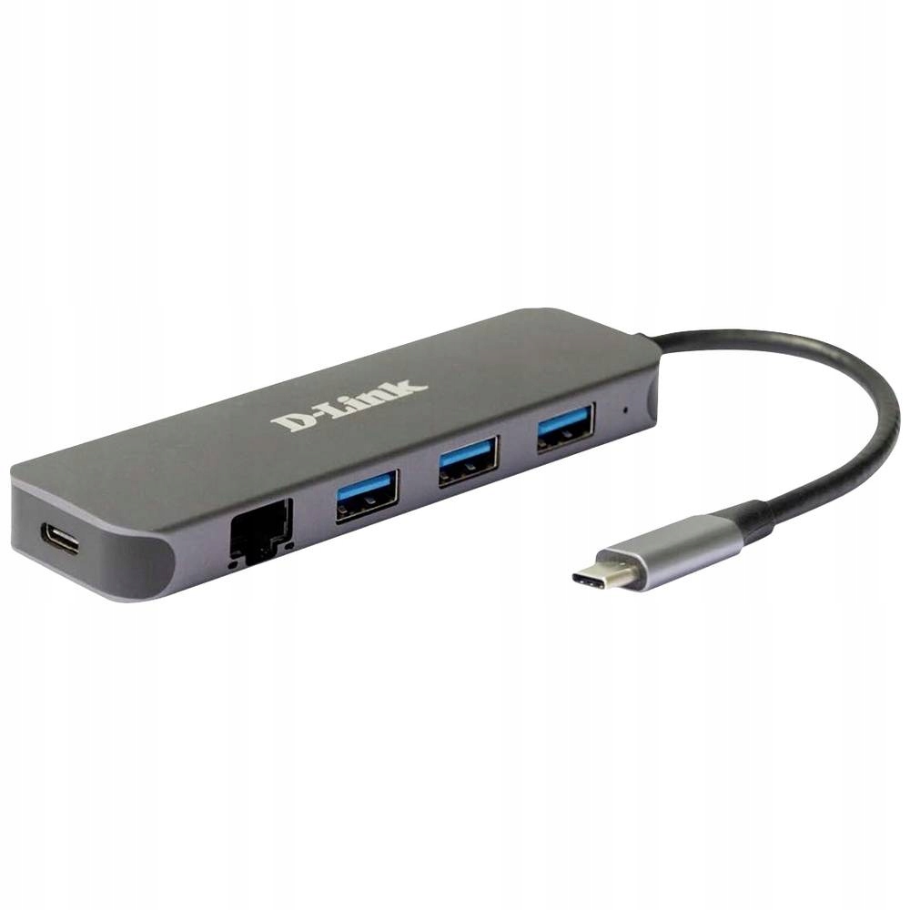 Viacportový rozbočovač D-Link DUB-2334 Usb-c
