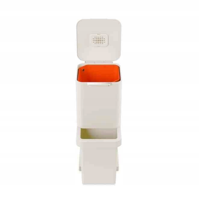Levně Koš na tříděný odpad 40l Totem Pop, stone Joseph Joseph