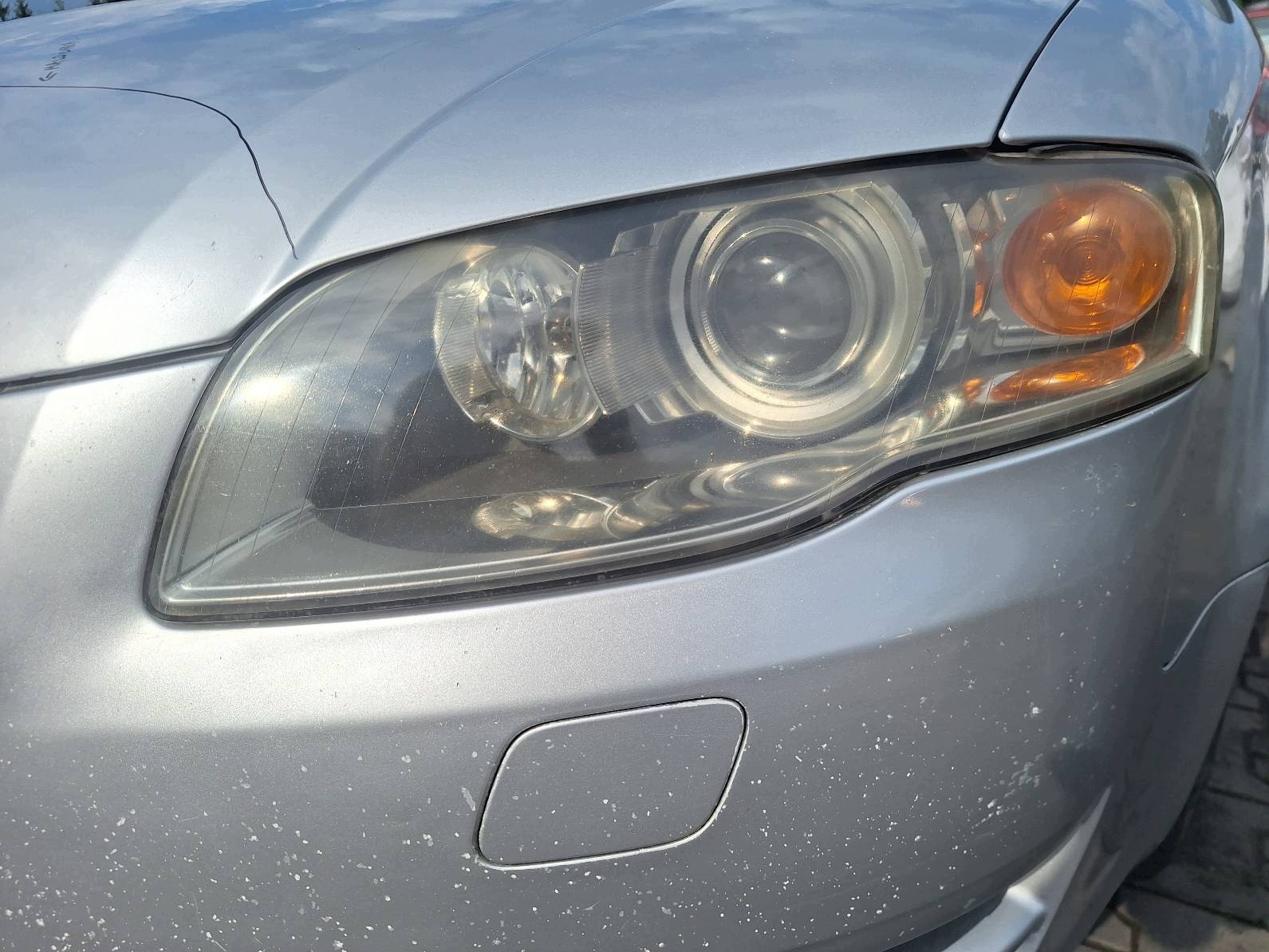 complete front bonnet bumper fender light XENON AUDI A4 B7