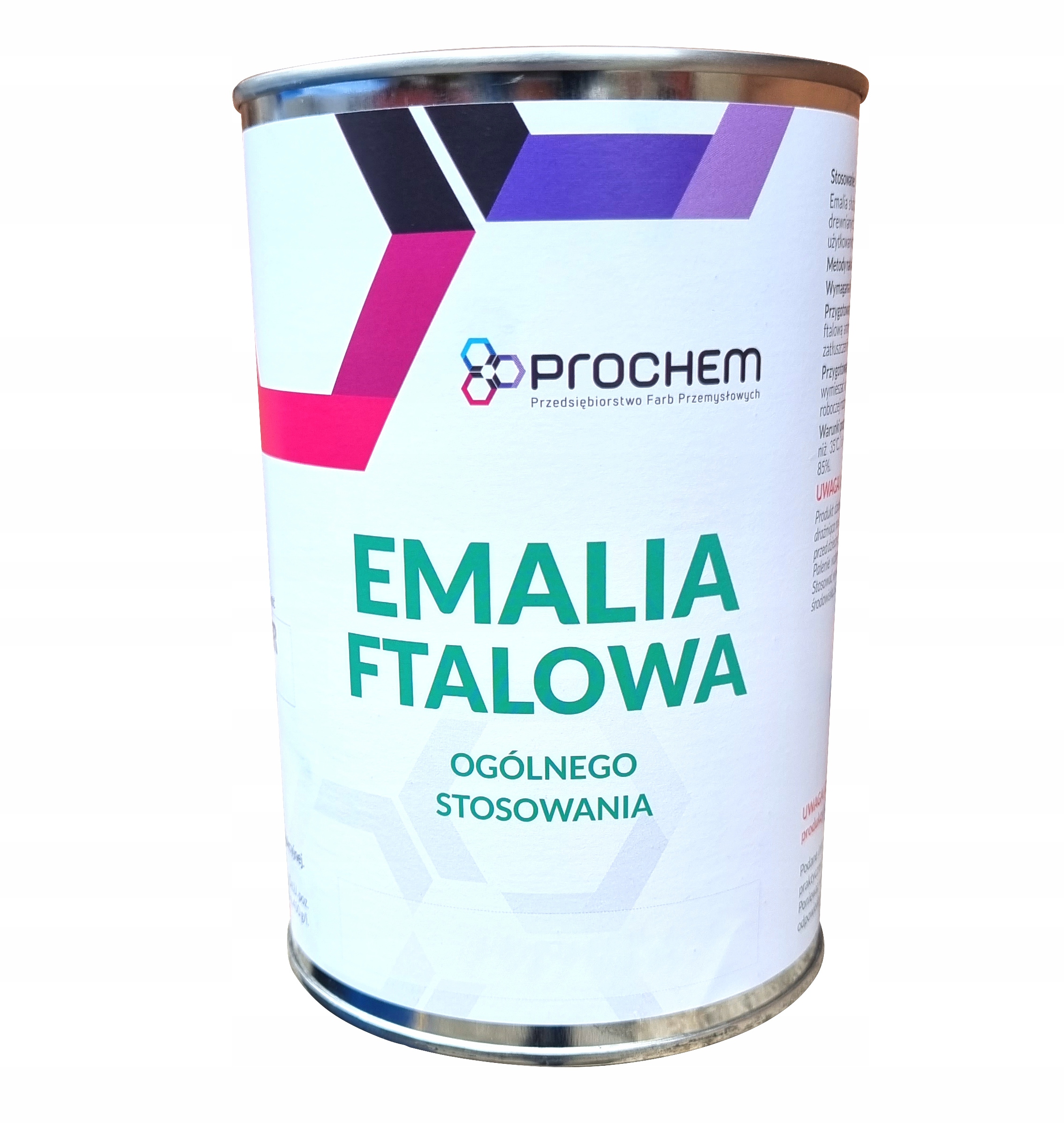 

Farba emalia ftalowa nawierzchniowa brązowa 1l