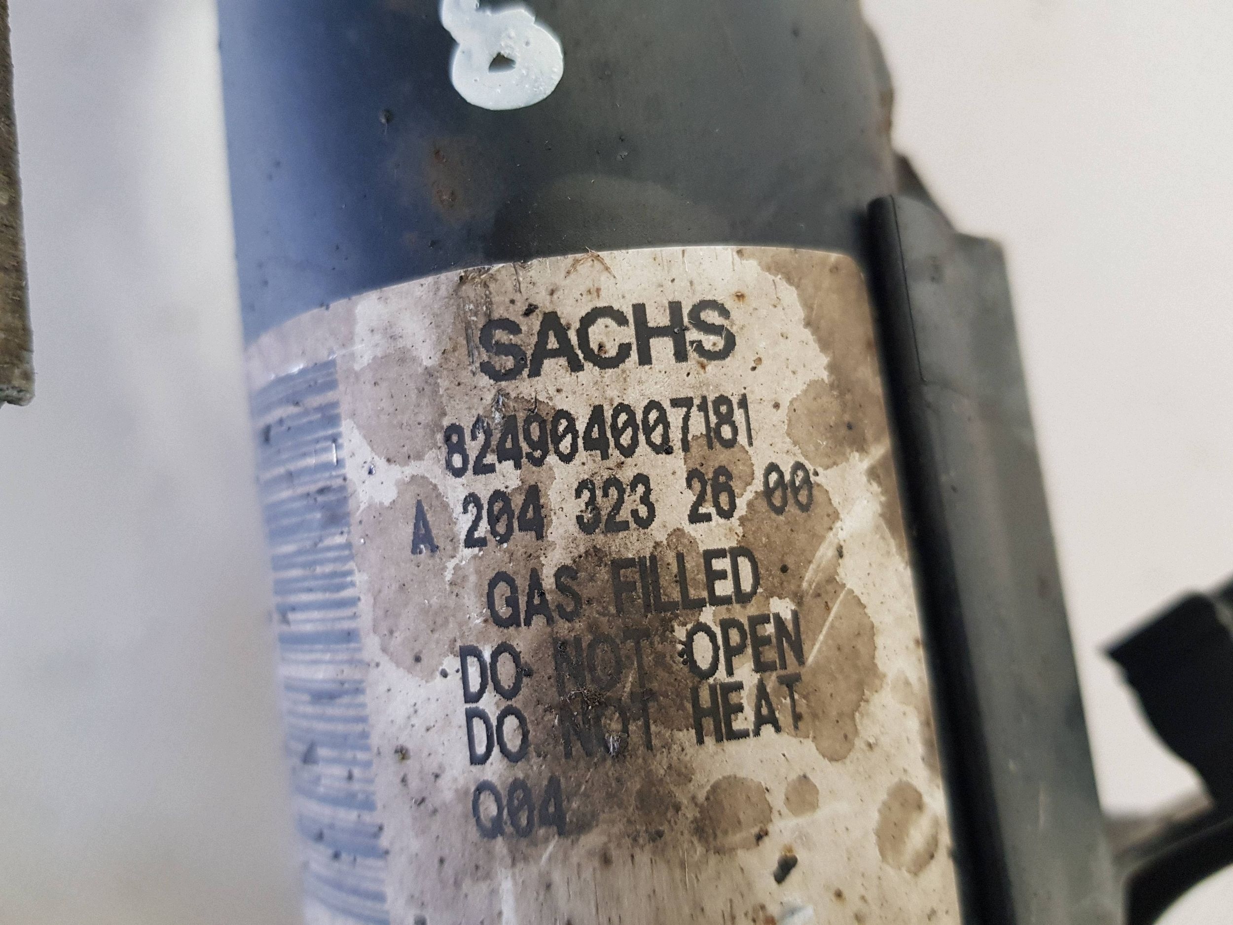 shock absorber MCPERSON right left front front MERCEDES C-class W204