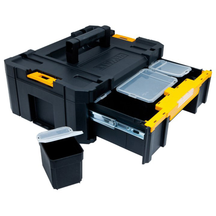 DEWALT TSTAK Box III Skrzynka Narzędziowa z Szufladą 19L 30kg — miniatura 9